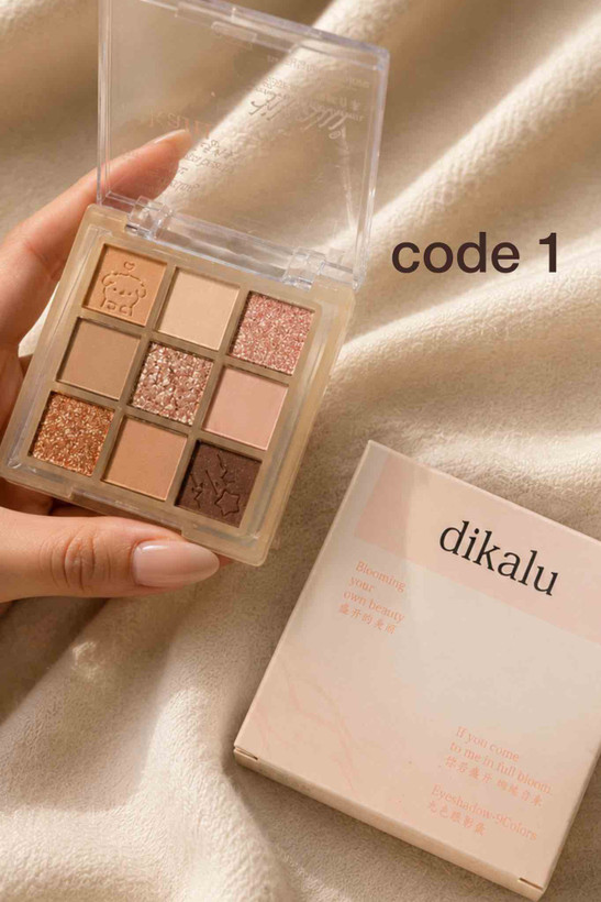 پالت سایه ۹ رنگ مینی dikalu